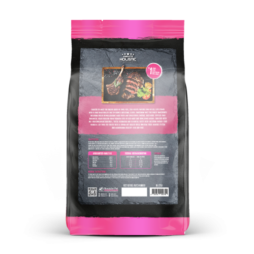 AK 2750 2kg Kibbles In The Bag Beef   Lamb BACK