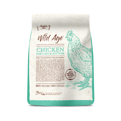 WILD AGE FOR CATS 5.54KG FRONT CHICKEN